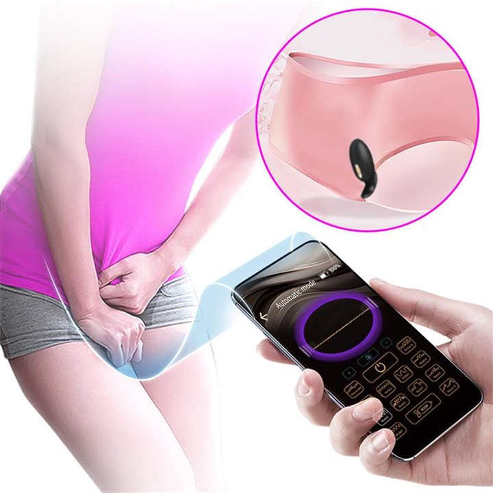 Jefferson Vibrating Anal Plug with Electroshock and APP - BI-040083HP - Teknashop Ltd