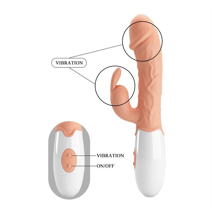 Easter Bunny Vibe 30 vibration functions - BI-014962R - Teknashop Ltd