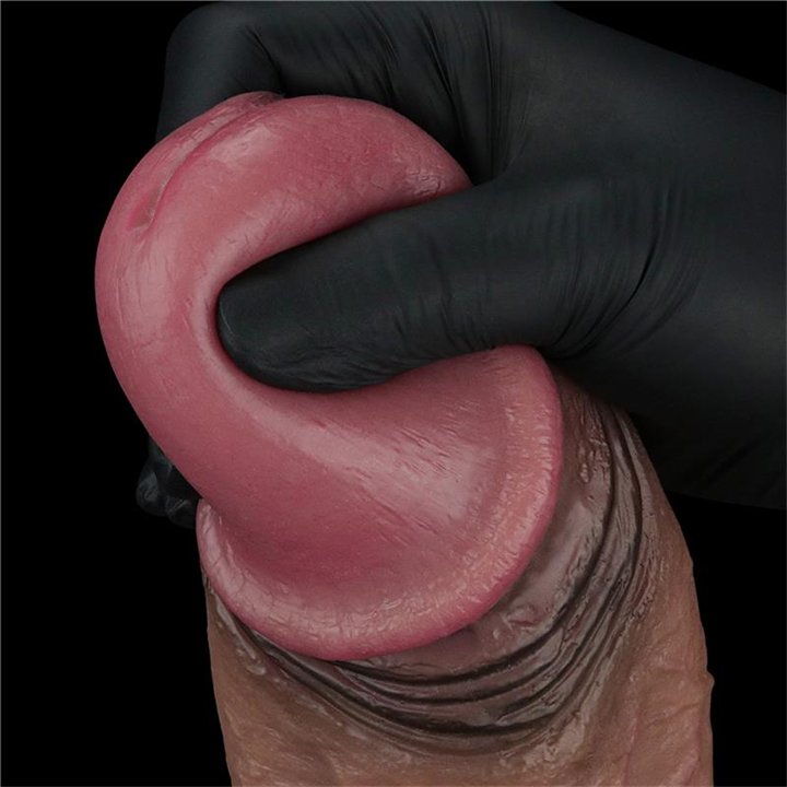 Dildo Dual Layered Silicone XXL 11 - LO-LV411062 - Teknashop Ltd