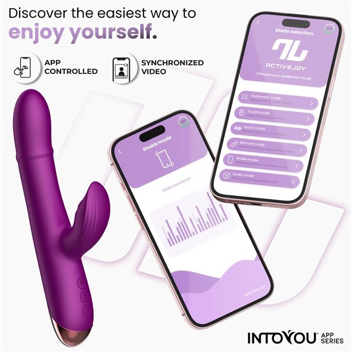 Sendel Vibe with Up and Down Internal Beads Ring and Pulsation with App - IN-297 - Teknashop Ltd