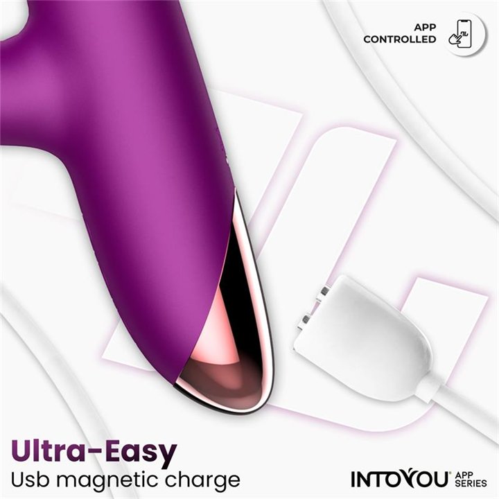 Sendel Vibe with Up and Down Internal Beads Ring and Pulsation with App - IN-297 - Teknashop Ltd