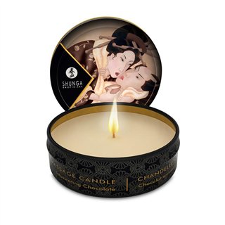 Shunga Mini Candle Massage Chocolate - S9046091 - Teknashop Ltd
