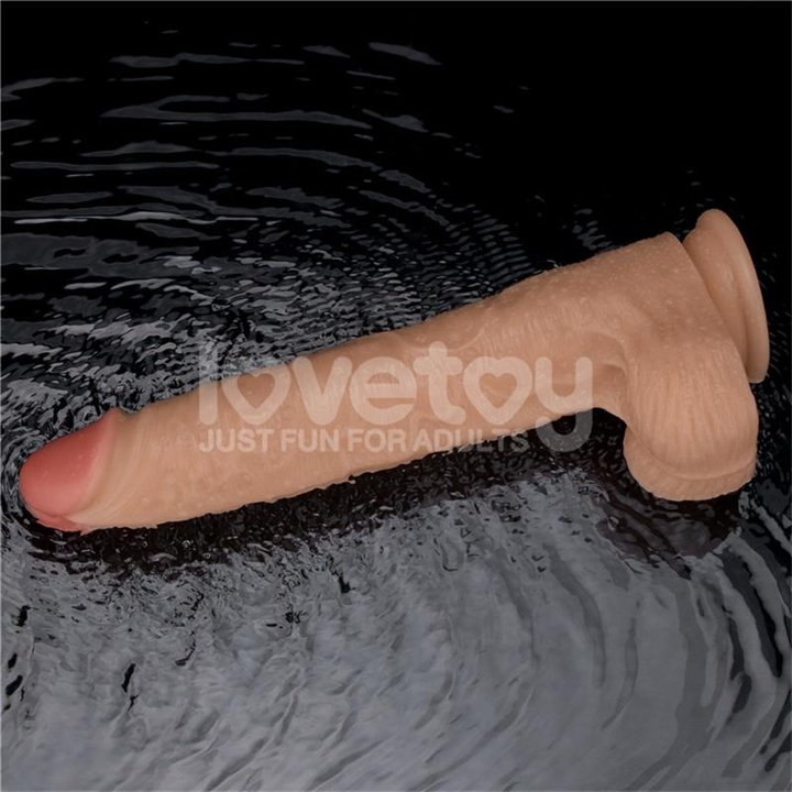 Power Basics Dildo with Vibration 11 - LO-LV111207 - Teknashop Ltd
