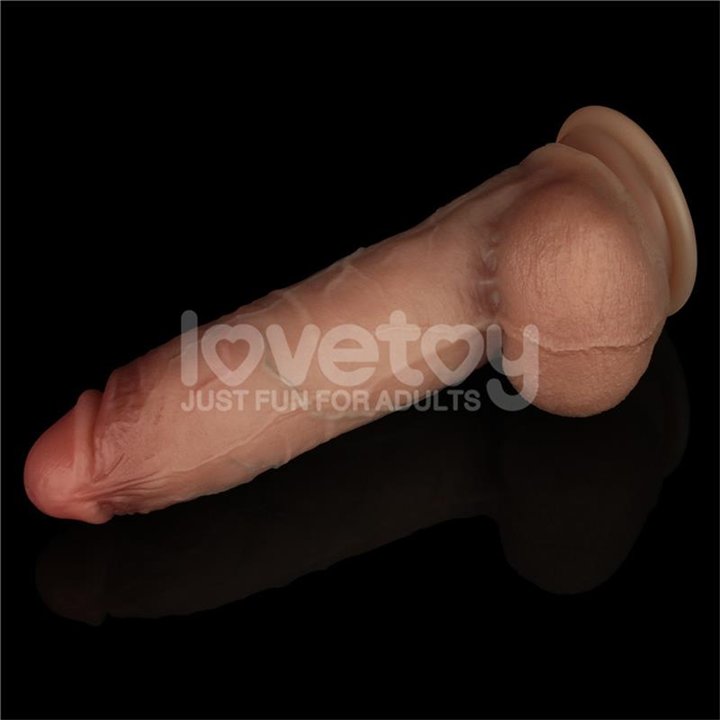 Sliding Pro Dildo Sliding Skin Dual Layer 8.5 - LO-LV417002 - Teknashop Ltd