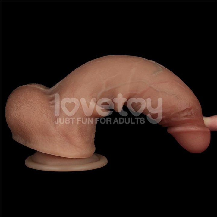 Sliding Pro Dildo Sliding Skin Dual Layer 8.5 - LO-LV417002 - Teknashop Ltd
