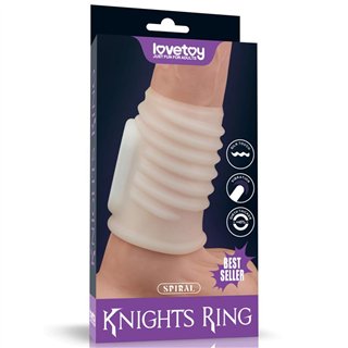 Vibrating Penis Sleeve Spiral Knights - LO-LV343111 - Teknashop Ltd