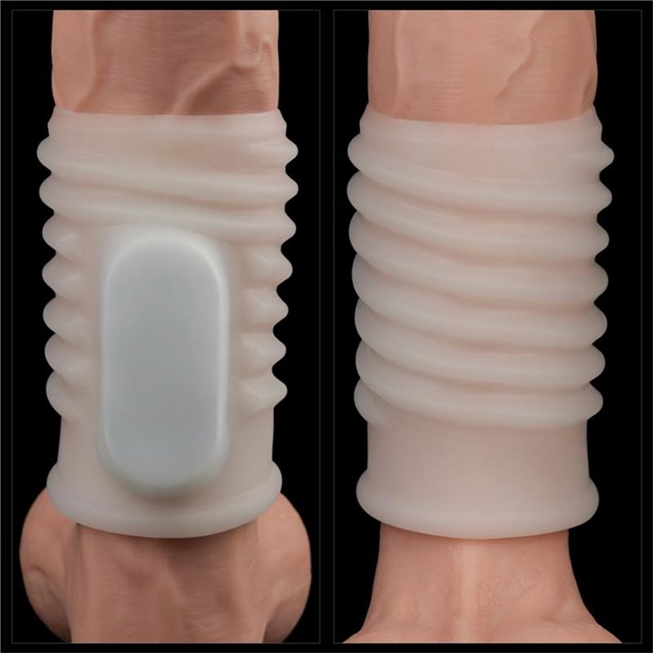 Vibrating Penis Sleeve Spiral Knights - LO-LV343111 - Teknashop Ltd