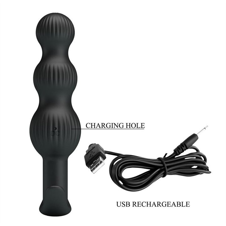 Sidney Butt Plug with Vibration - BI-040173 - Teknashop Ltd
