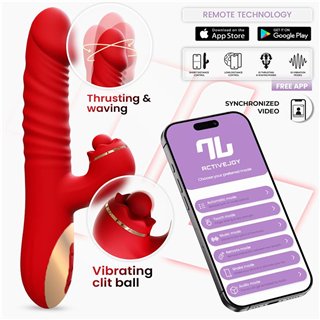 Ascen Thrusting and Waving Vibe with App Magnetic USB - IN-298 - Teknashop Ltd