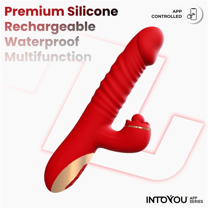 Ascen Thrusting and Waving Vibe with App Magnetic USB - IN-298 - Teknashop Ltd