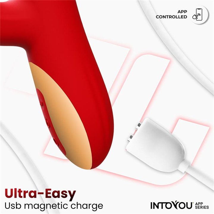 Ascen Thrusting and Waving Vibe with App Magnetic USB - IN-298 - Teknashop Ltd