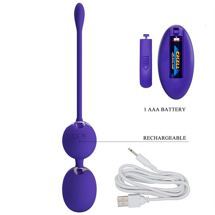 Willie Youth Vibrating Kegel Balls with Remote - BI-014548WL - Teknashop Ltd