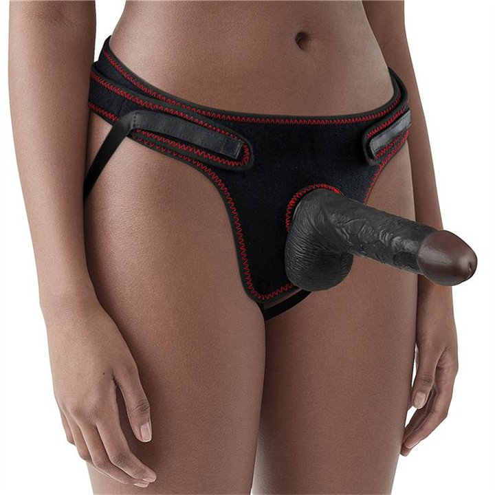 Adjustable Strap On with Dildo 7.0 - LO-LV715025 - Teknashop Ltd