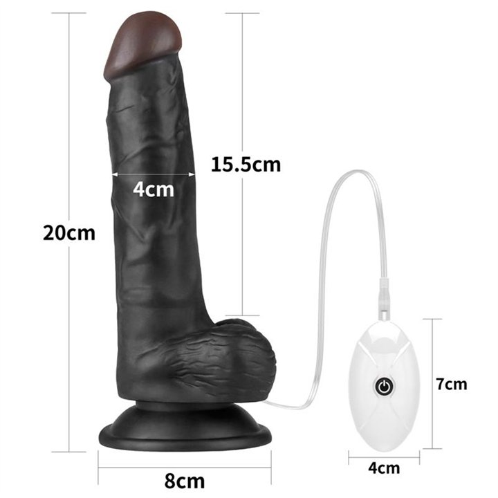 Adjustable Strap on with Dildo 10 Functions 7.5 - LO-LV715127 - Teknashop Ltd