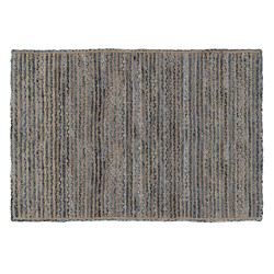 Carpet Natural Blue Cotton Jute 230 x 160 cm (S8802317) - Teknashop Ltd