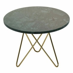 Side table (45 x 45 x 35 cm) Marble (S0110767) - Teknashop Ltd