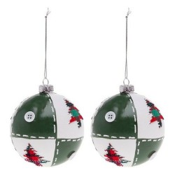 Christmas Baubles (2 pcs) 111301 (S1122451) - Teknashop Ltd