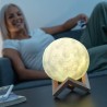 Rechargeable LED Moon Lamp Moondy InnovaGoods (V0103129) - Teknashop Ltd