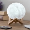 Rechargeable LED Moon Lamp Moondy InnovaGoods (V0103129) - Teknashop Ltd