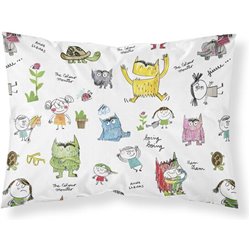 FUNDA DE ALMOHADA 100% ALGODÓN NENS DE 40X60