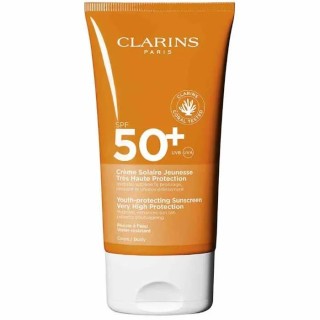 Clarins Youth Protecting Sunscreen Spf50+ 150ml - unisex - Teknashop Ltd