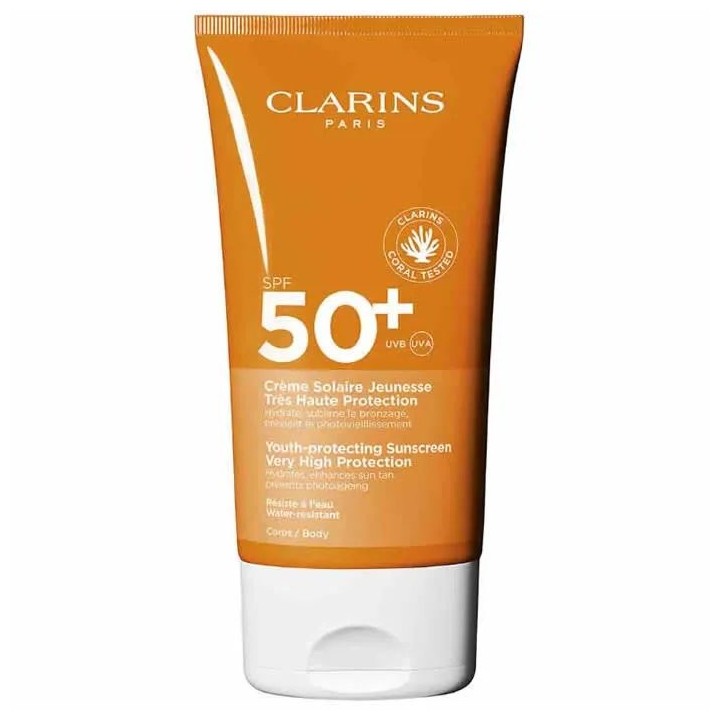 Clarins Youth Protecting Sunscreen Spf50+ 150ml - unisex - Teknashop Ltd