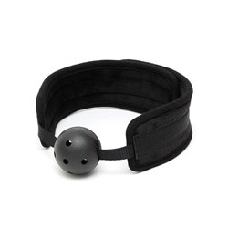 Breathable Gag Ball Black