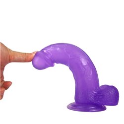 Dildo Jelly Studs 8 Purple