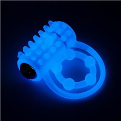 Lumino Play Vibratin Ring Blue Light