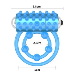 Lumino Play Vibratin Ring Blue Light