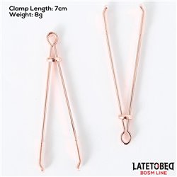 Nipple Clamps Color Rose Gold