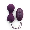 Vibrating Kegel Balls with Remote Control Cannes Purple