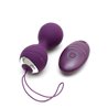 Vibrating Kegel Balls with Remote Control Cannes Purple