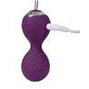 Vibrating Kegel Balls with Remote Control Cannes Purple