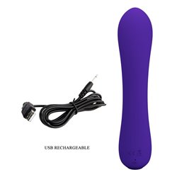 Prescott Vibrator USB Silicone Lilac