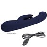 Lamar Vibrator G-Spot Rabbit Dark Blue