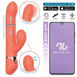 Mindy Vibe with Up and Down Beads Ring, Finger and Pulsation with APP