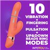 Mindy Vibe with Up and Down Beads Ring, Finger and Pulsation with APP