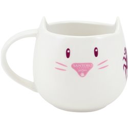 SET DE TAZA Y POSAVASOS GORJUSS™ "PURRRRRFECT LOVE"