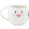 SET DE TAZA Y POSAVASOS GORJUSS™ "PURRRRRFECT LOVE"