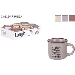 TAZA CAFE EXPRESO 90CC LAUGH