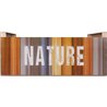 CAJA WOOD BRILLO58X39X21 NATURE CONFORTIME