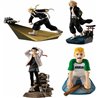 PACK 4 FIGURAS PETITRAMA TOKYO REVENGERS SERIES TOMAN HEROIC SCENES 8CM