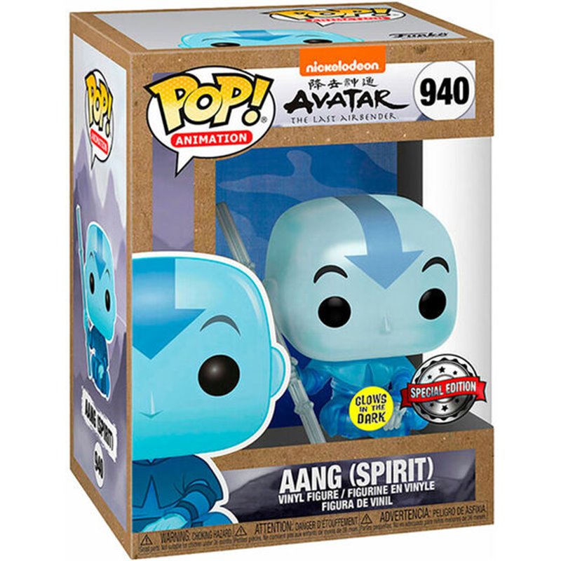 FIGURA POP AVATAR AANG SPIRIT EXCLUSIVE