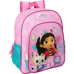 MOCHILA INFANTIL ADAPT.CARRO GABBYS DOLLHOUSE "PARTY"