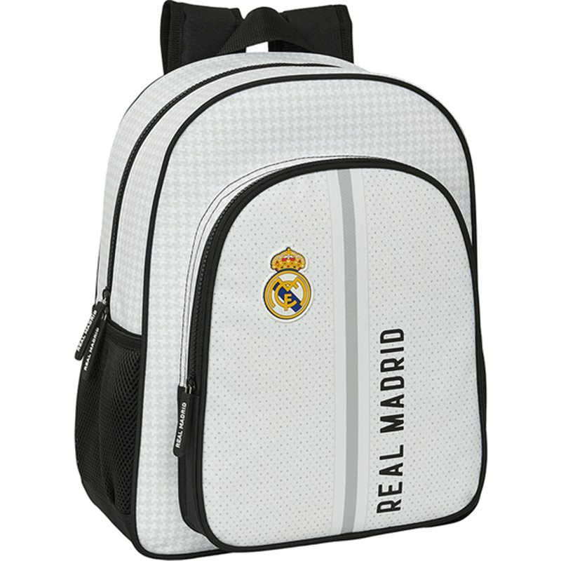 MOCHILA JUNIOR ADAPT.CARRO REAL MADRID 1ª EQUIP. 24/25