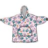 BATA SUDADERA OVERSIZE STITCH DISNEY CORAL INFANTIL