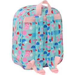 MOCHILA GUARDERIA 3D BOLSILLO RED PEPPA PIG