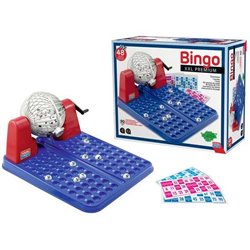 BINGO XXL PREMIUM 48 CARTONES Y BOLAS IMBORRABLES 40X33X21 CM