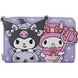 CARTERA PUMPKIN KUROMI SANRIO LOUNGEFLY